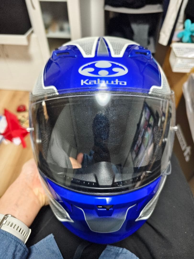 OGK KABUTO フルフェイス KAMUI2 STINGER ブルーホワイト Amazon | OGK KABUTO(オージーケーカブト) バイクヘルメット フル