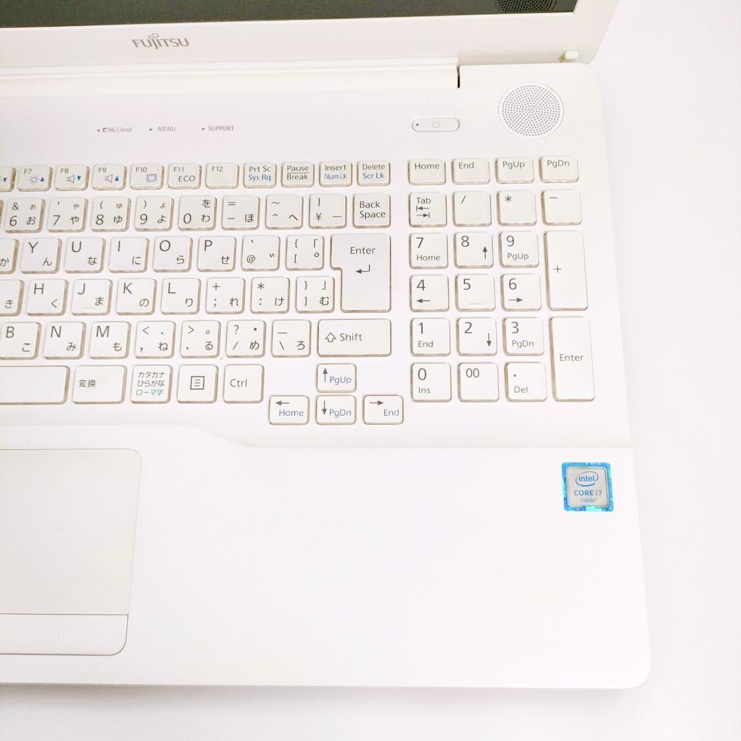 Corei7✨️富士通/Windows11/DVD/オフィス付き白ノートパソコン - メルカリ