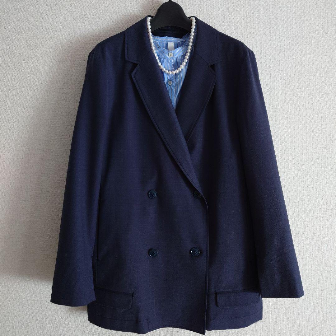 RAY BEAMS 』レイビームス セットアップ 紺ブレ・ワイドパンツ