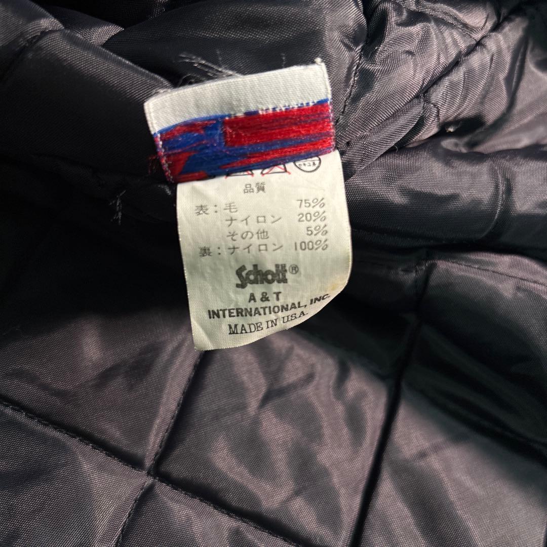 Red Day様7W1 USA製　schott U.S.740N ピーコート古着