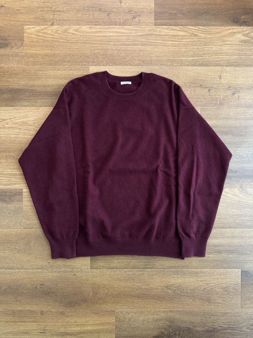 cash & barba モンゴリアンカシミヤセットアップ ボルドー - メルカリ