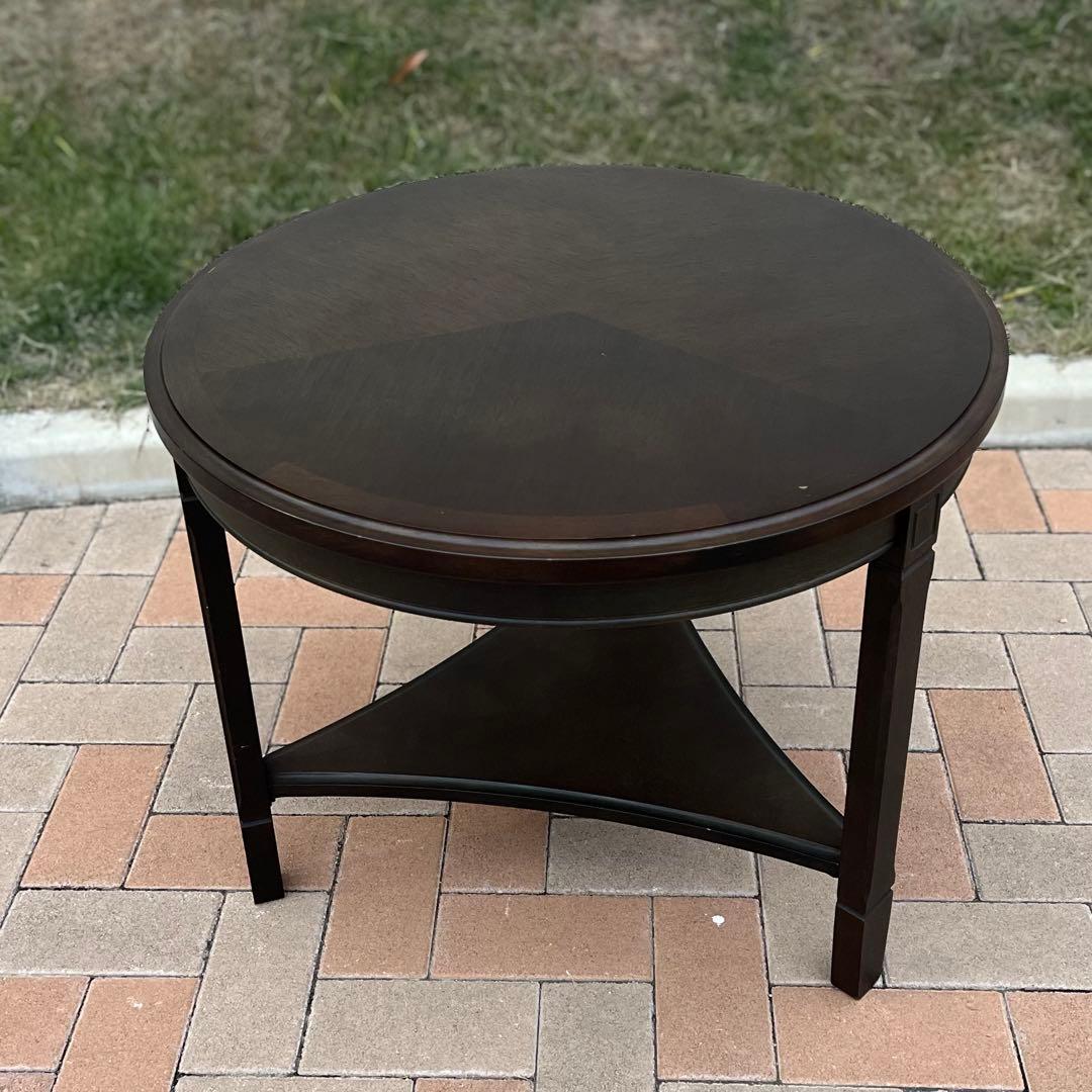 マルニ木工】地中海シリーズ サイドテーブル ラウンドテーブル