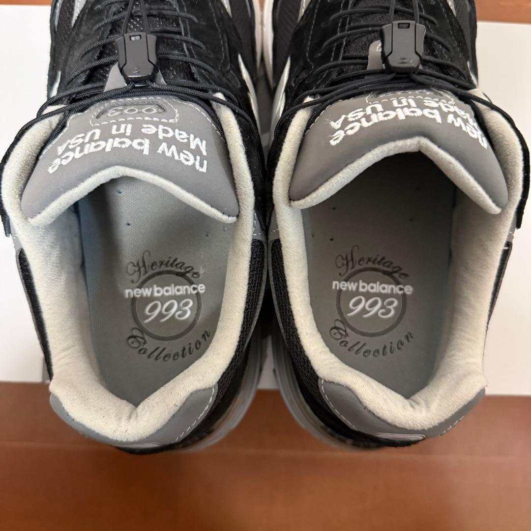 靴 New Balance 993 \"Black\" 26.5cm MR993 BK