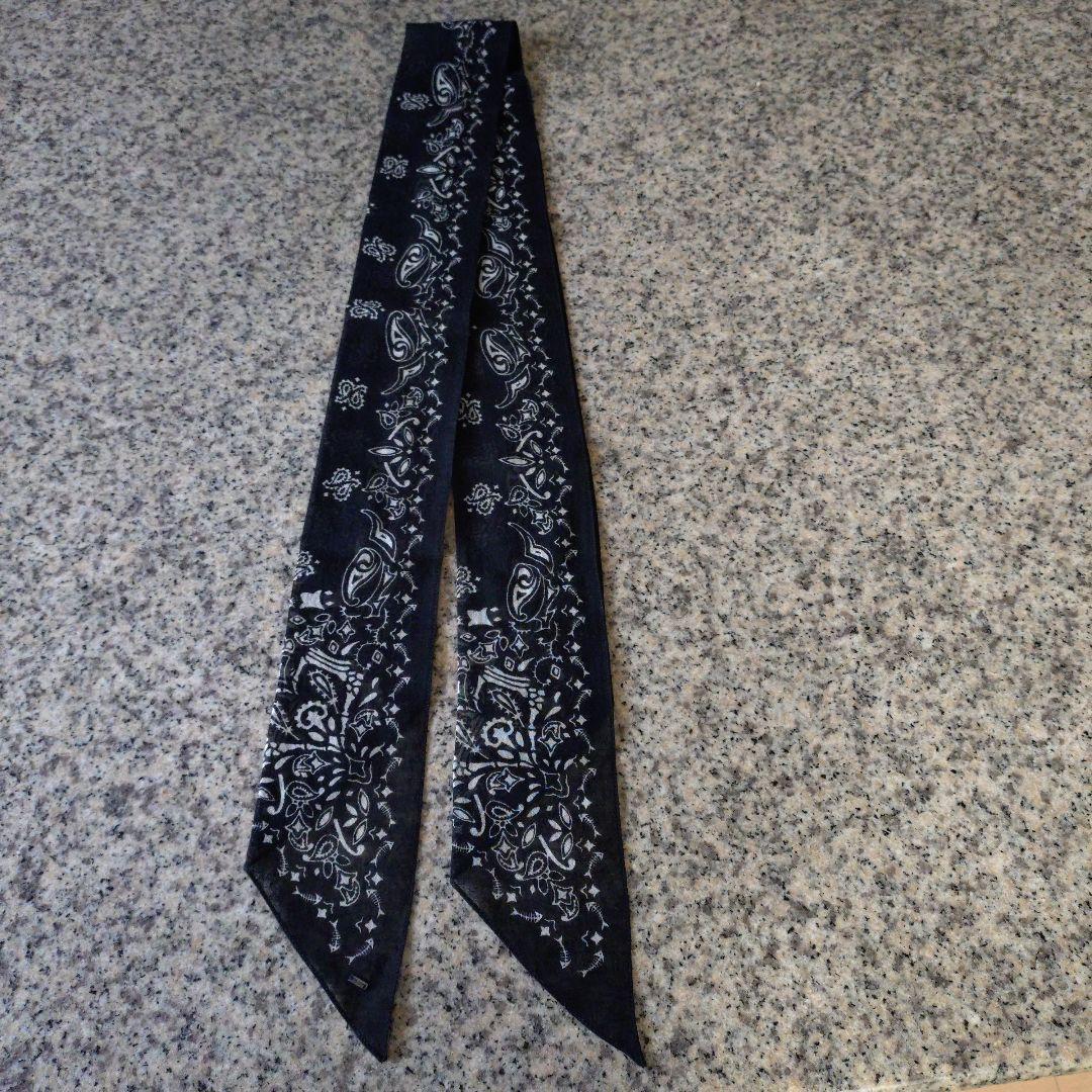 サンローランパリ ケリングタグ付きバンダナ柄 ブラック イタリア製 楽天市場】SAINT LAURENT PARIS サンローラン パリ 14AW SL ロゴ