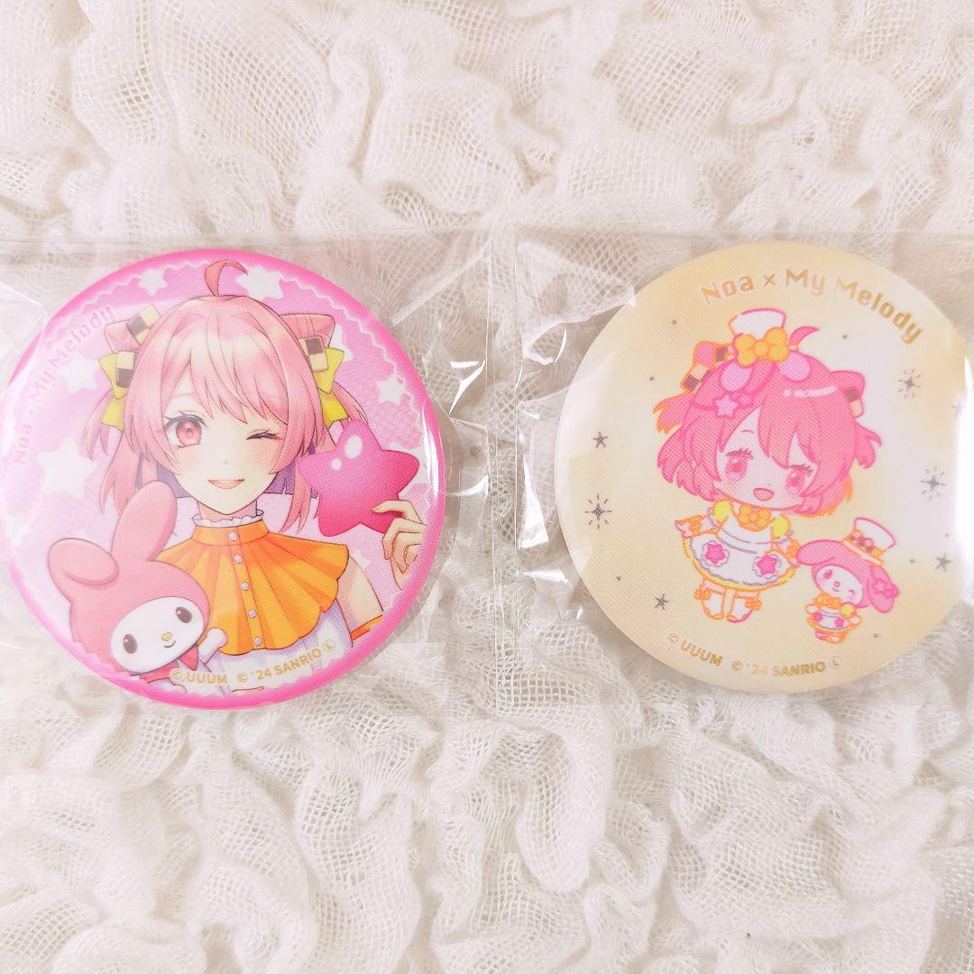 カラフルピーチ のあ サンリオ 缶バッジ 限定 デフォ 等身 - メルカリ