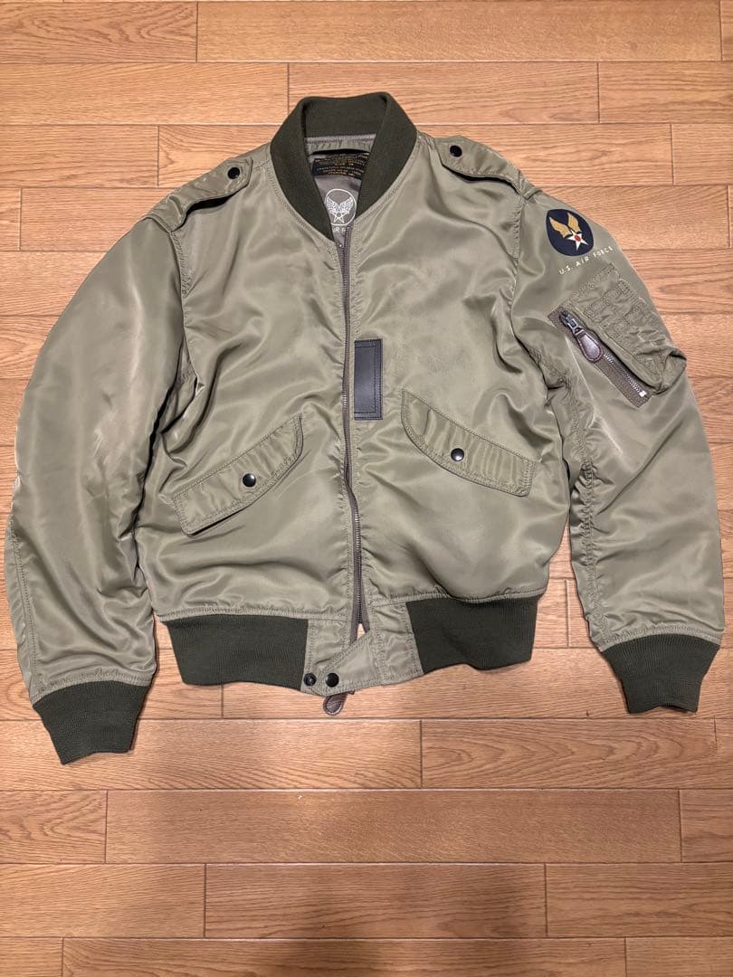 HOUSTON L-2 フライトジャケット ライト・ゾーン用として開発された『L-2フライトジャケット』が抜群に