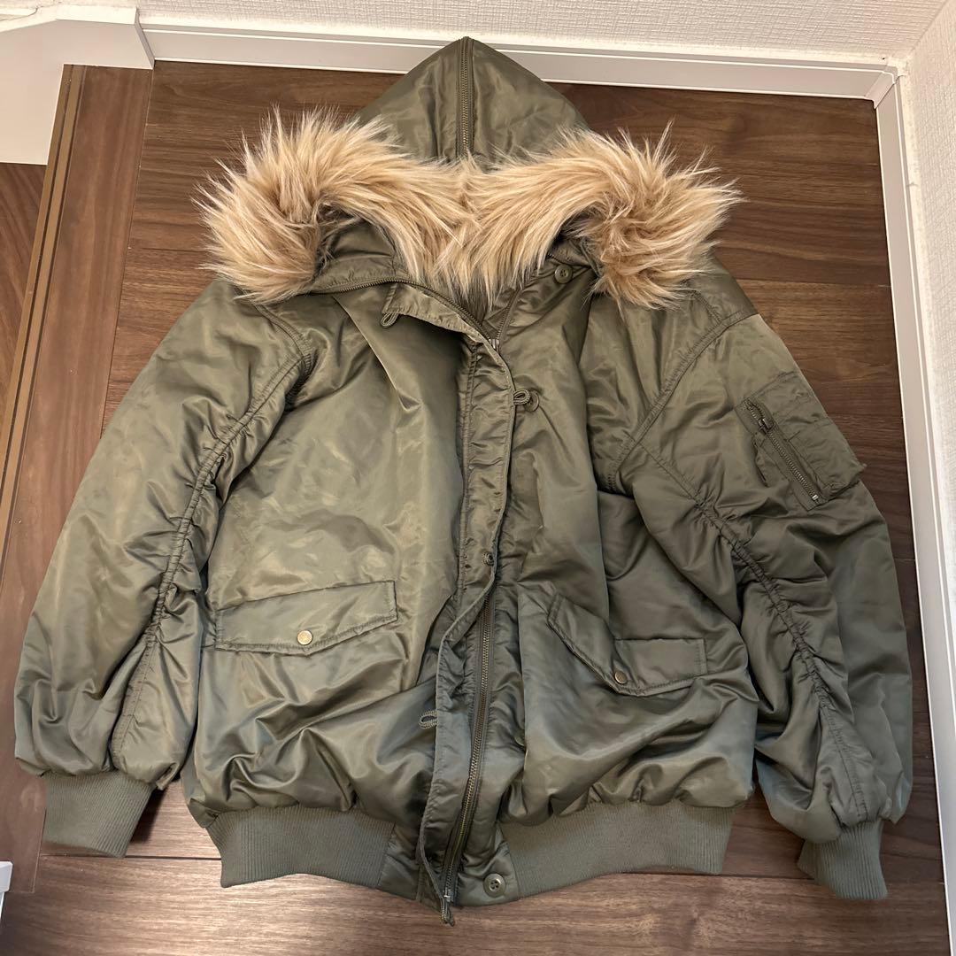 オリーブグリーン フライトジャケット n2b 短丈 セール】N-2B フライトジャケット（ミリタリージャケット）｜improves