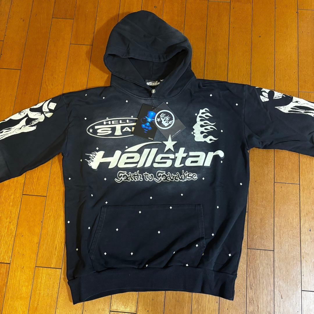 hellstar パーカー NFCタグ付き sサイズ 値下げ交渉可 - メルカリ
