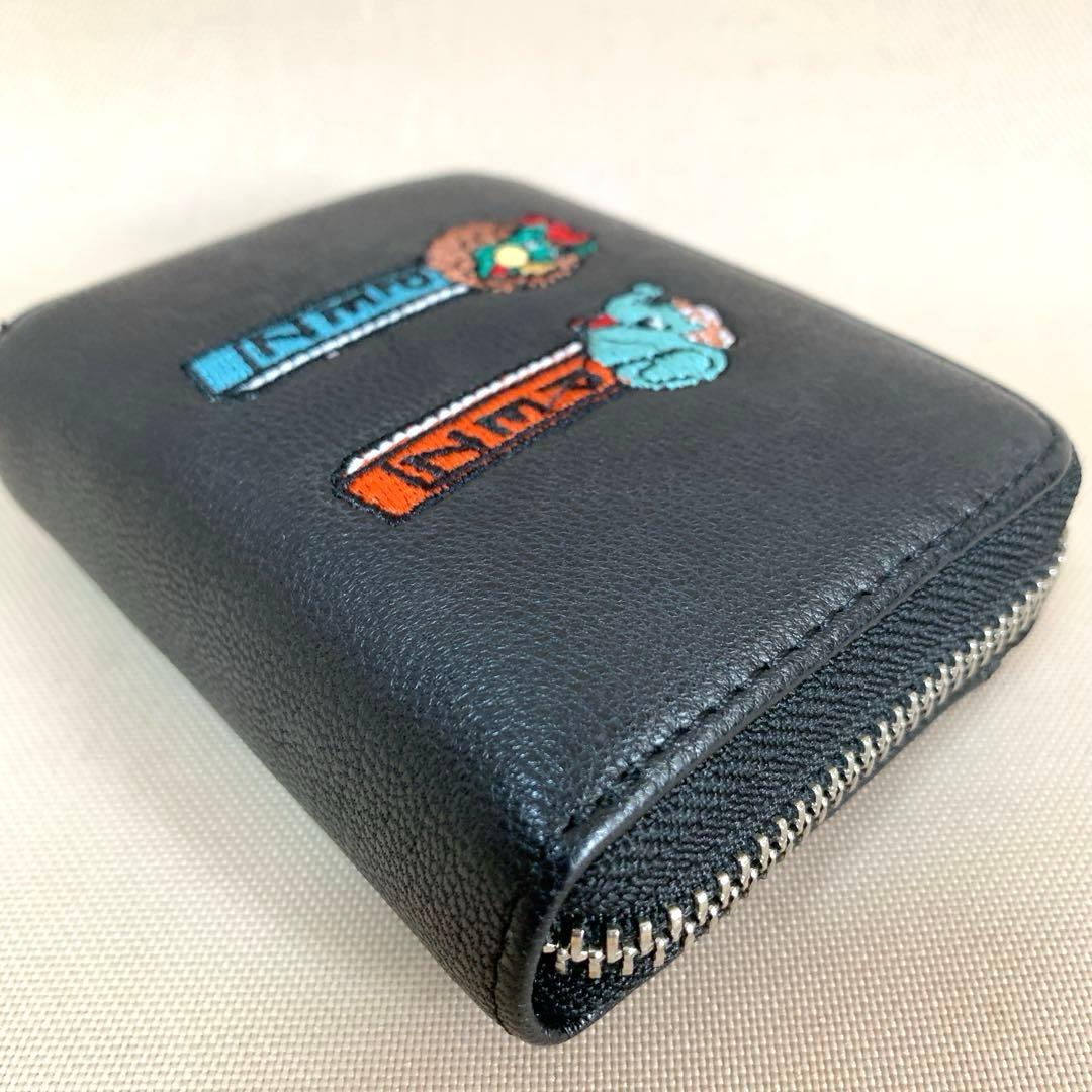 PEZ(ペッツ)×perche(ペルケ)×ear】コラボジャバラ折り財布 黒 - メルカリ