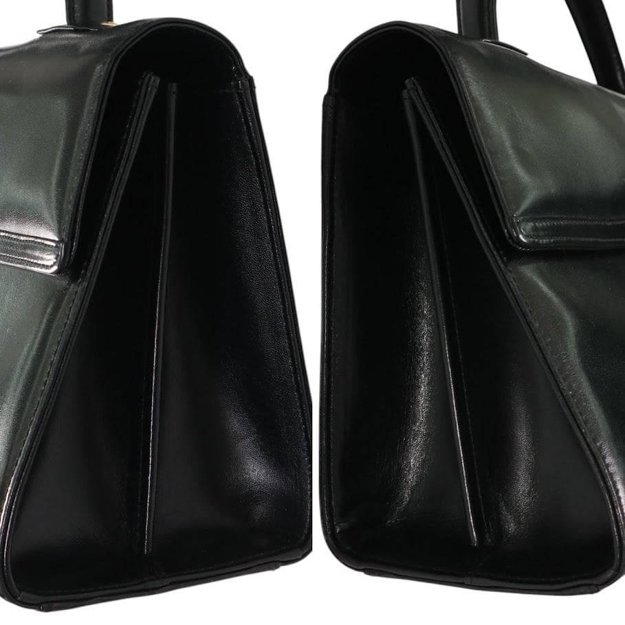 GIVENCHY フォーマル ハンドバッグ 黒 4Gロゴ 冠婚葬祭 本革 手提げ