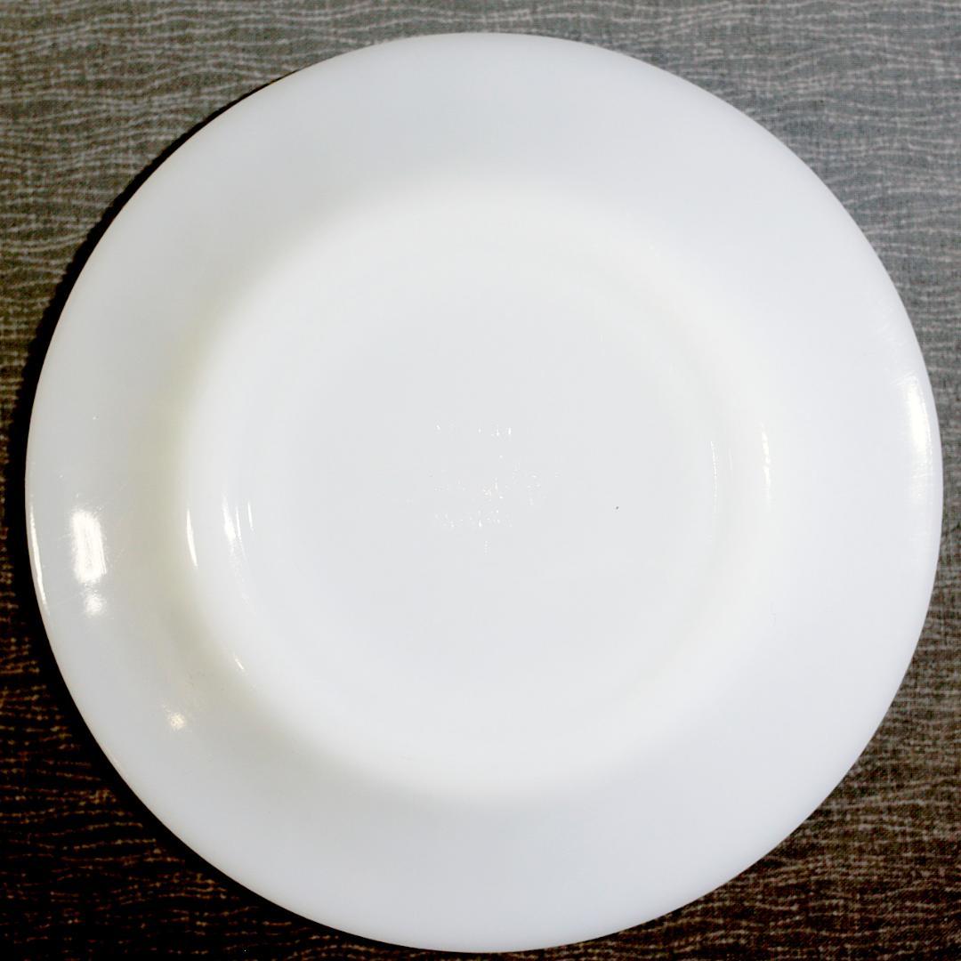 美品 4枚セット】ファイヤーキング プレート ホワイト パン ブレッド