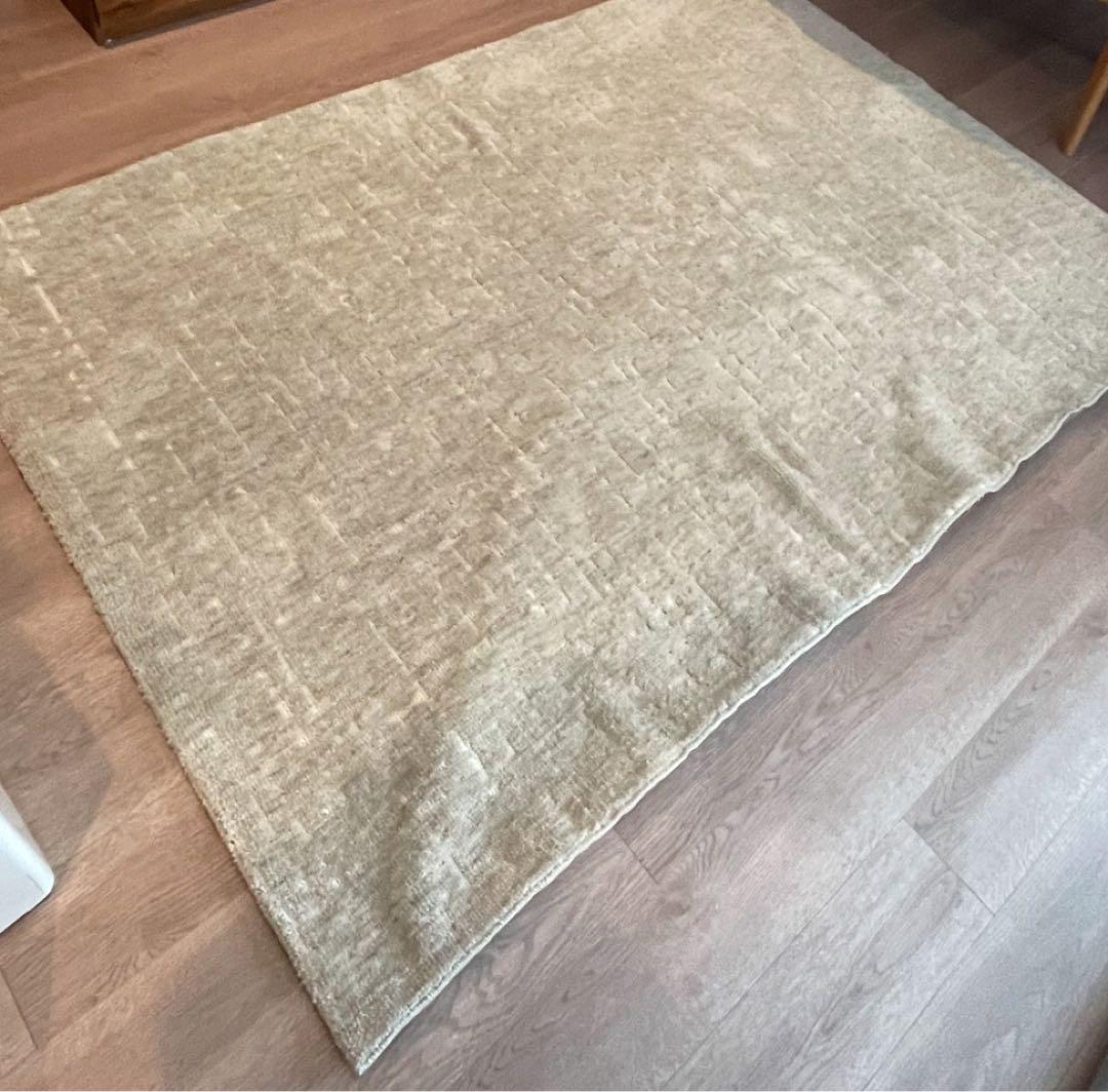 ウニコ unico KORSAS(コルサス) ラグ200×140 - メルカリ