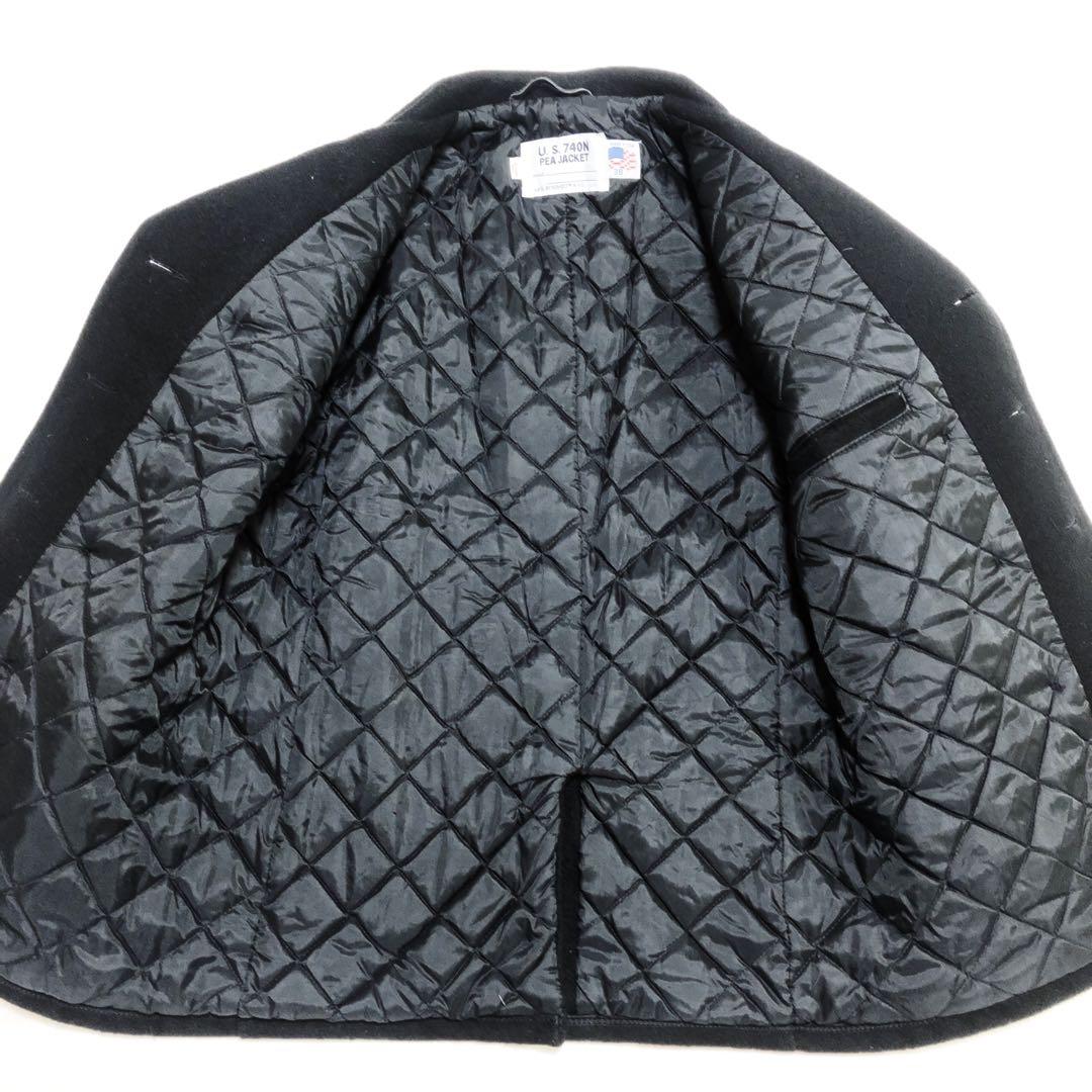 Schott ショット U.S.740N Pコート38 黒 USA製