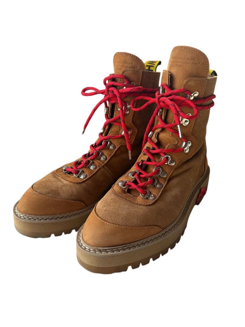 b*k様 OFF-WHITE オフホワイト ワークブーツ 楽天市場】off-white オフホワイト（ブランドオフホワイト）（ブーツ