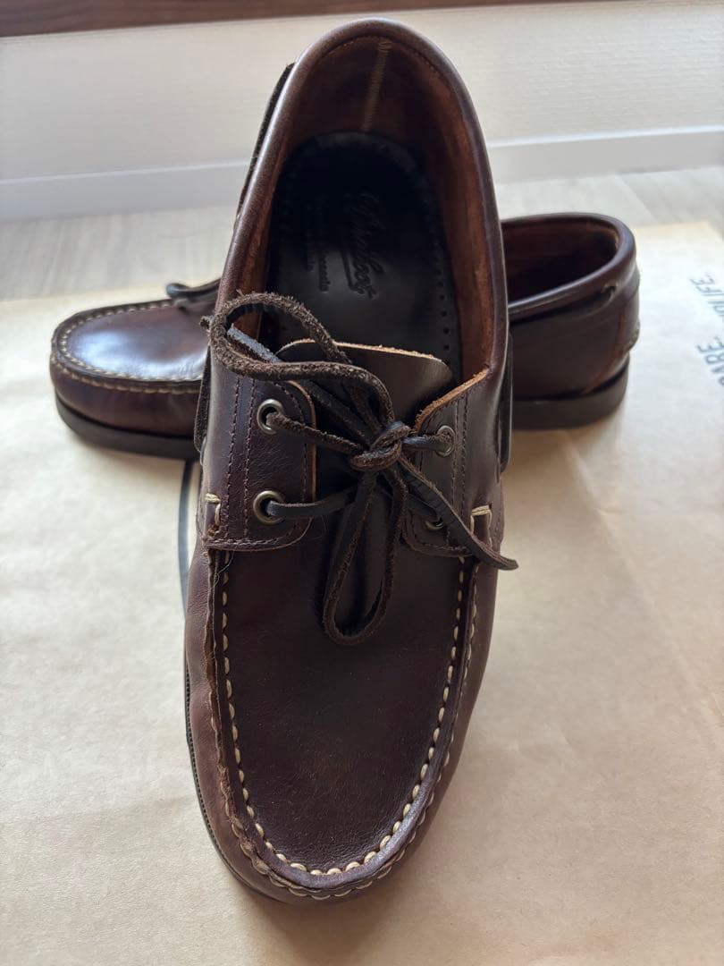 25日まで限定_最終値下げParabootパラブーツ BARTH - メルカリ