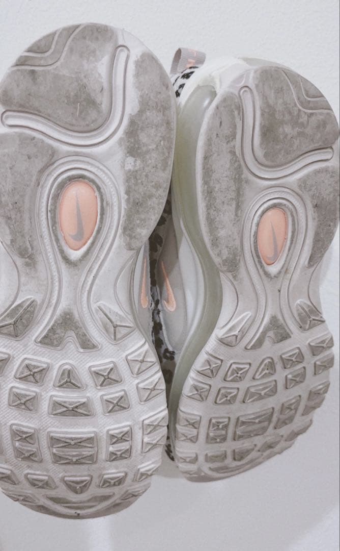 Nike Air Max 97 ホワイト/レオパード 8 24.5 - メルカリ