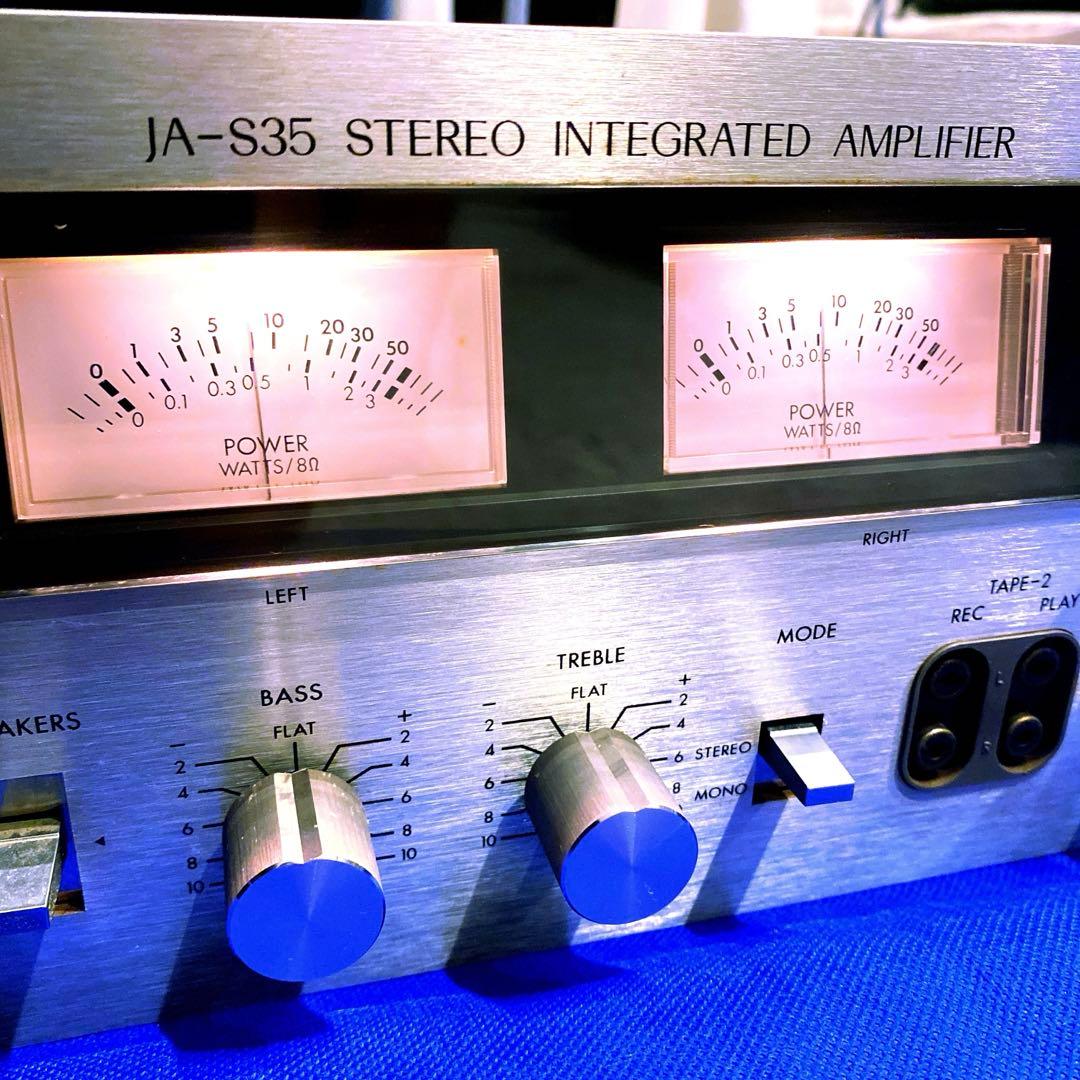 Victor プリメインアンプ JA-S35 ビクター パワーメーター - メルカリ
