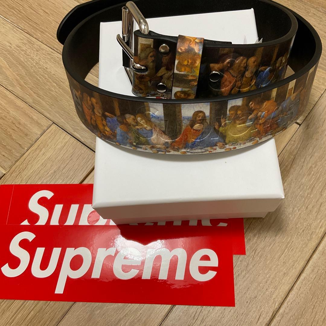 Supreme Last Supper Leather Belt - メルカリ
