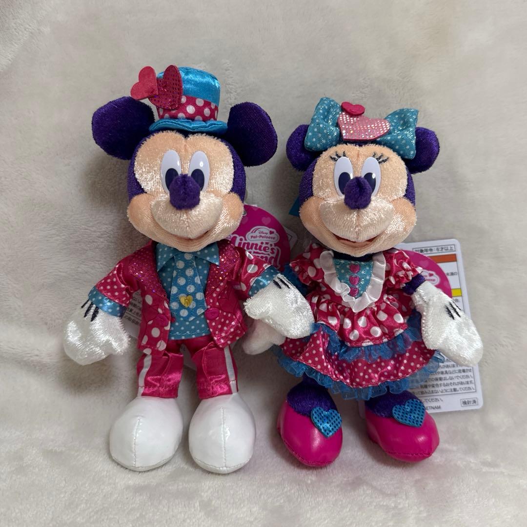 パルパルーザ　ミッキー　ミニー　ぬいぐるみバッジ　新品タグ付き　ディズニー パルパルーザ ミッキー ミニー ぬいぐるみバッジ - メルカリ