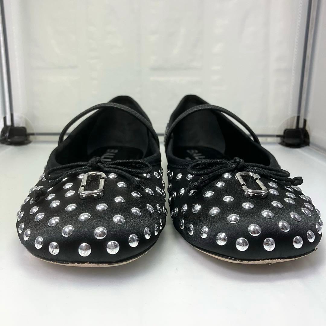 ☆極美品☆MARCJACOBSサブリナ スタッズ バレエ フラットシューズ 24