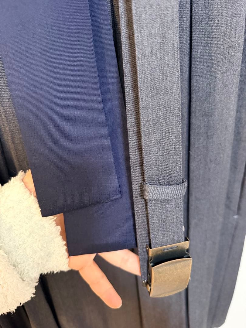 Jane Marple ジェーンマープル プリーツサロペットワンピース