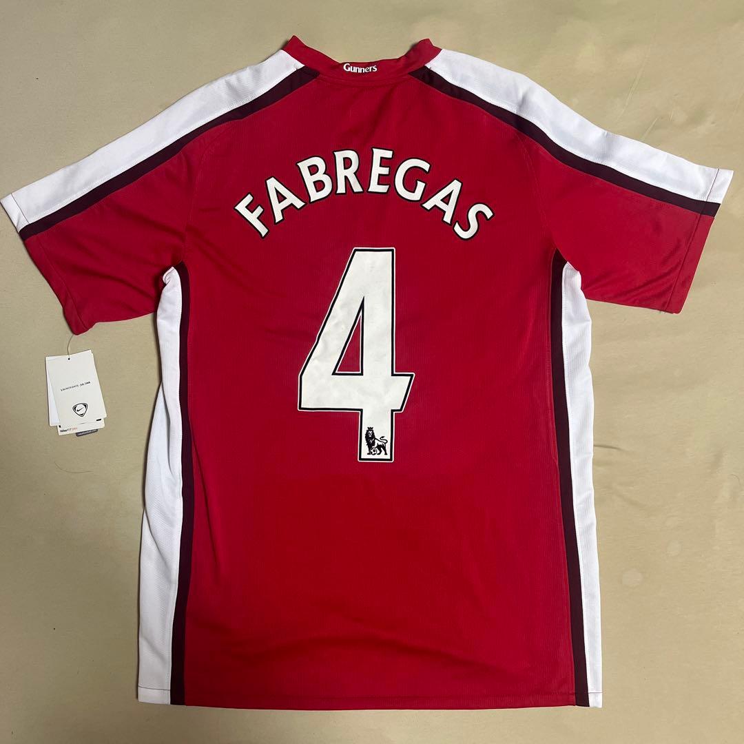アーセナル 08-10 ホームユニフォーム セスク・ファブレガス タグ付き