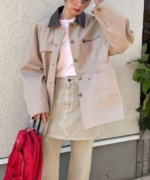 タグ付き新品 emmi コットンカバーオールジャケット - メルカリ