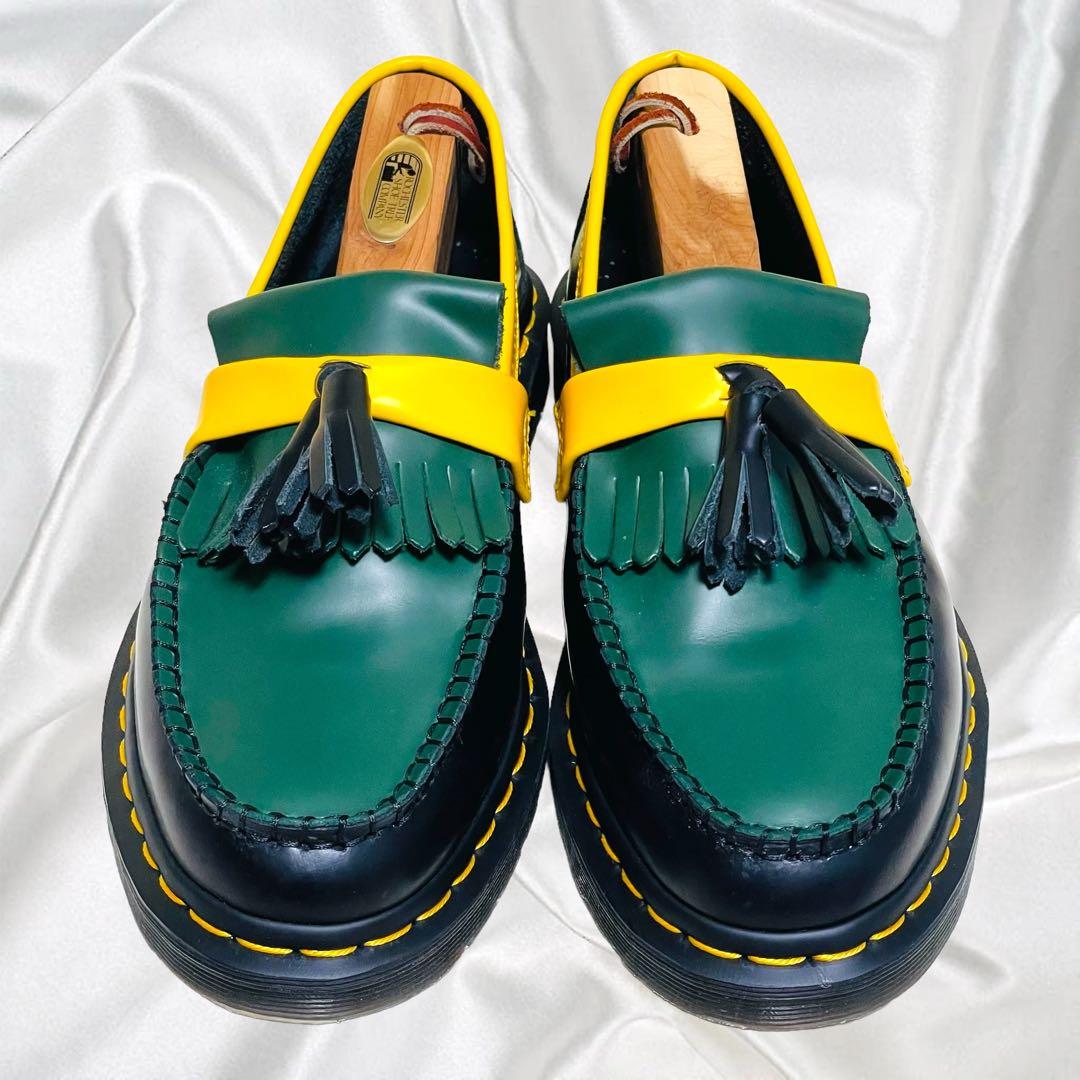 Dr.Martens】希少ドクターマーチン エイドリアン ラスタカラータッセル