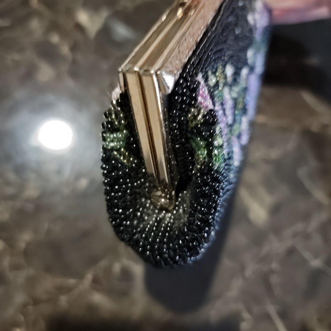 柏ビーズ がま口財布 - コインケース/小銭入れアウトレット ストア