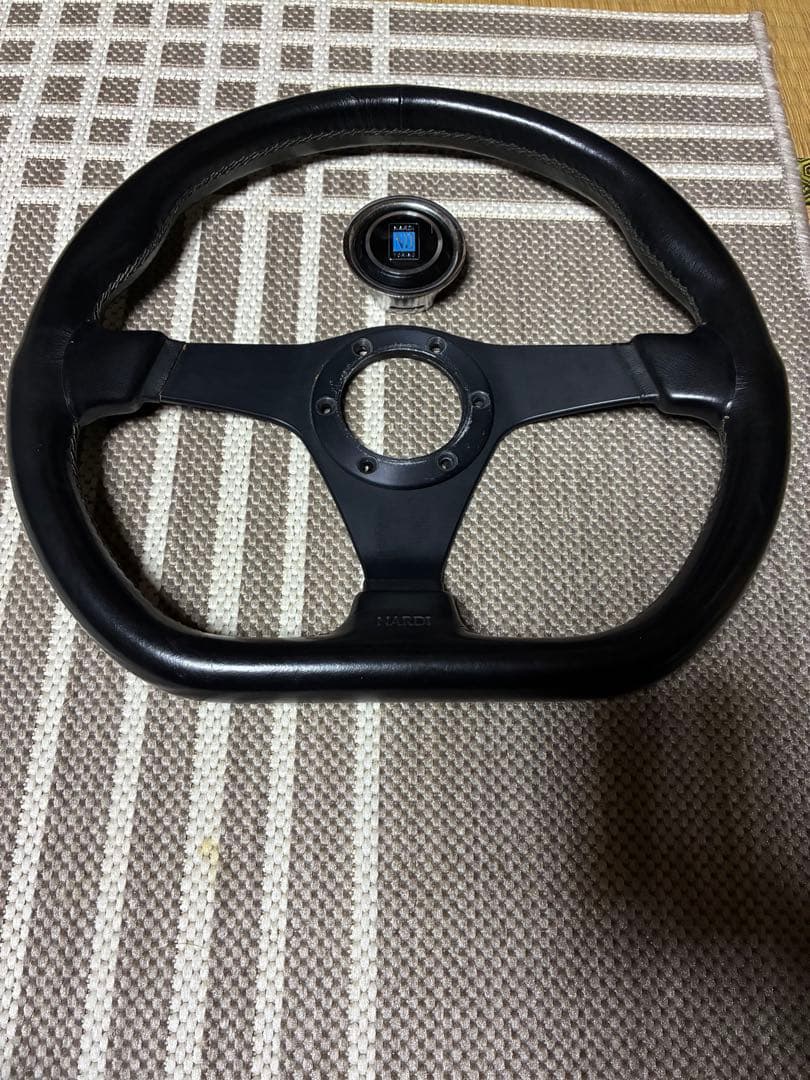 希少ナルディ当時物ステアリングD型ハンドル Yahoo!オークション -「d型 ステアリング」(ナルディ) (ステアリング