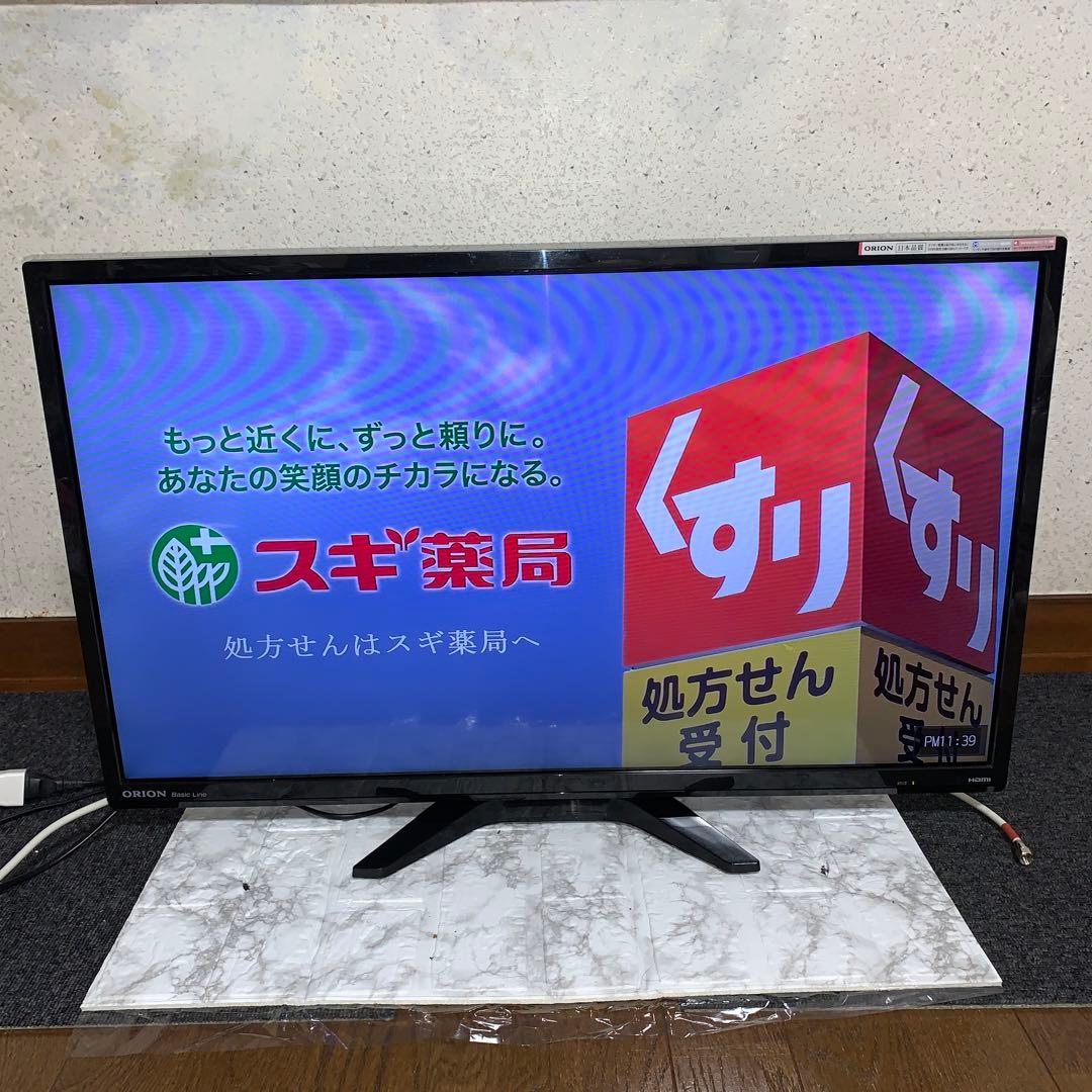 2016年製 オリオン液晶テレビ NHC-321B(LC-019)汎用リモコン付 - メルカリ