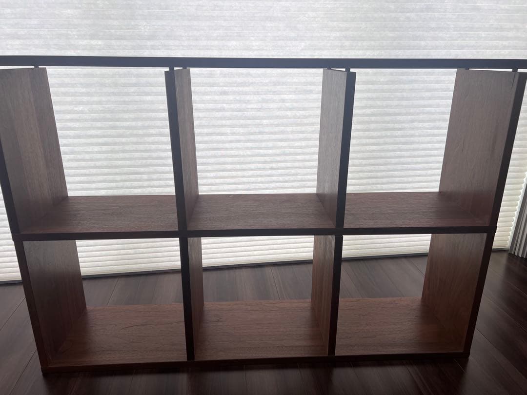 無印良品　スタッキングシェルフ　オーク材　ウォールナット スタッキングシェルフ・5段・ウォールナット材 | 無印良品