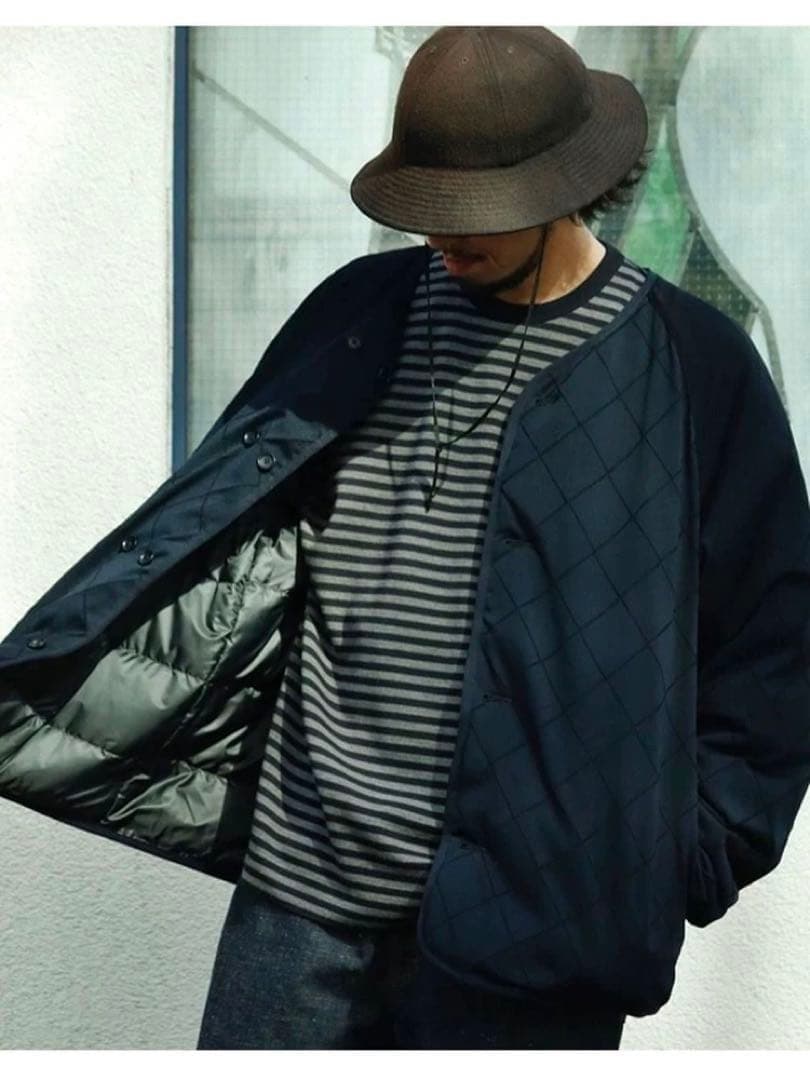 nanamica × BATONER Knit Down Cardigan nanamica x BATONER Knit Down Cardigan｜Yahoo!フリマ（旧PayPayフリマ）