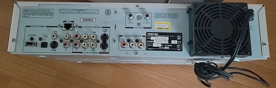 ジャンク品 TOSHIBA RD-XV34SJ VHS DVDレコーダー - メルカリ