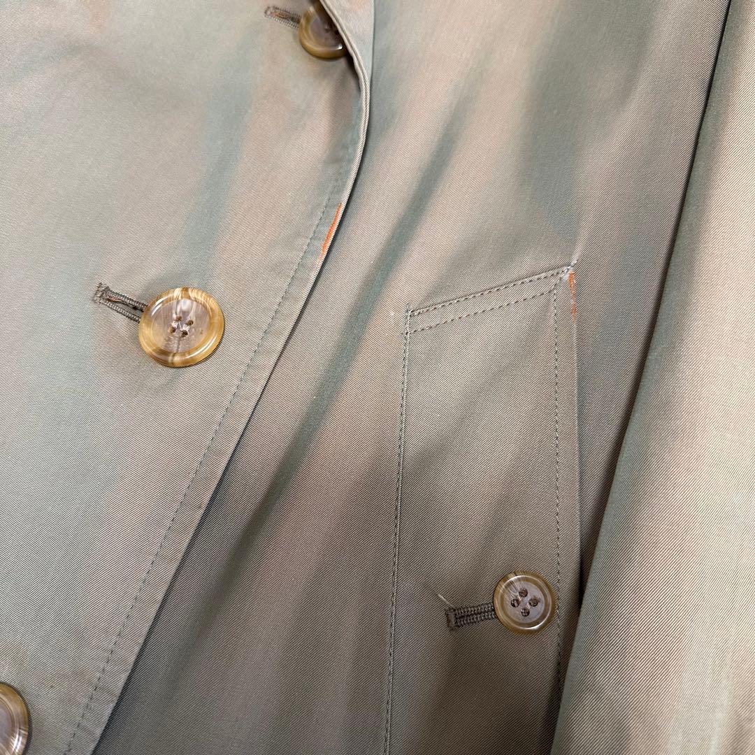 バーバリー トレンチコート ノバチェック 玉蟲色 レディース