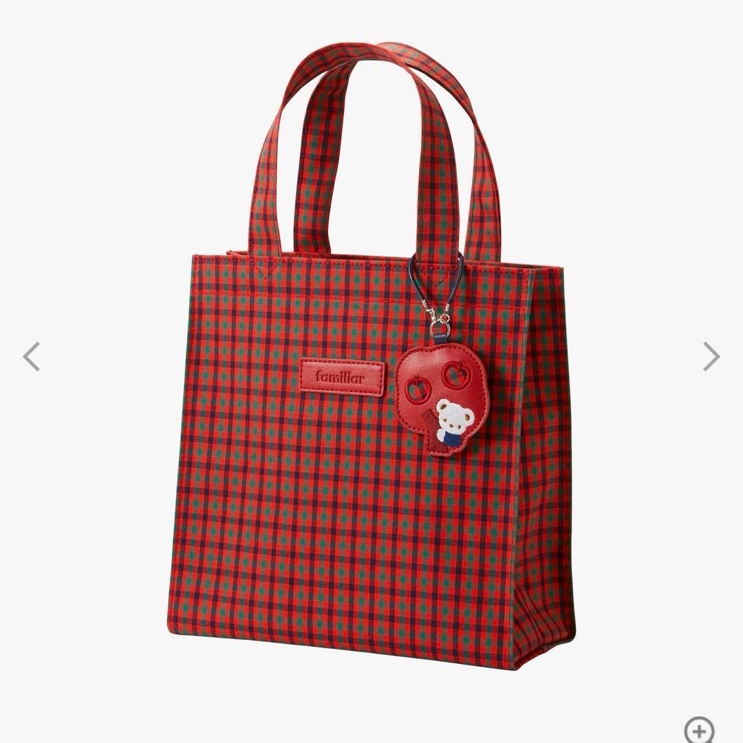 【新品未使用】ファミリア トートバッグ (小) 期間限定値下げ 【新品タグ付】ファミリア familiar トートバッグ 小