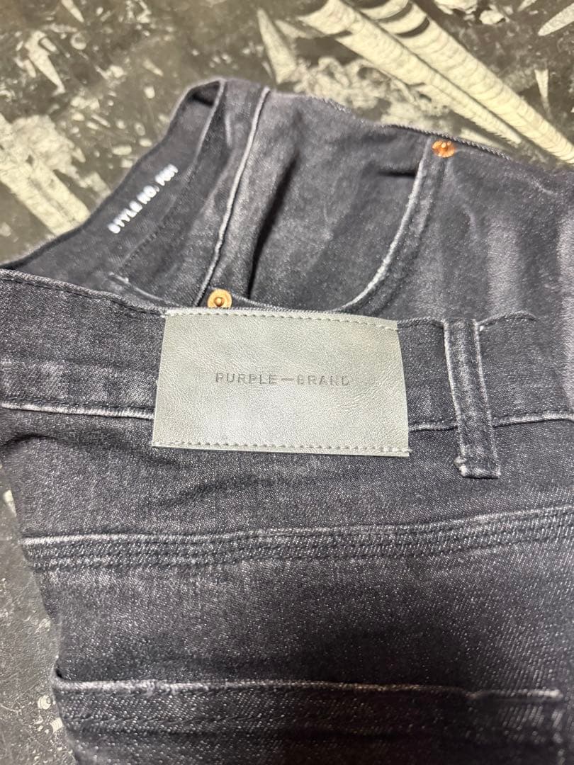 PURPLE BRAND スキニーデニム ブラック サイズ32 - メルカリ