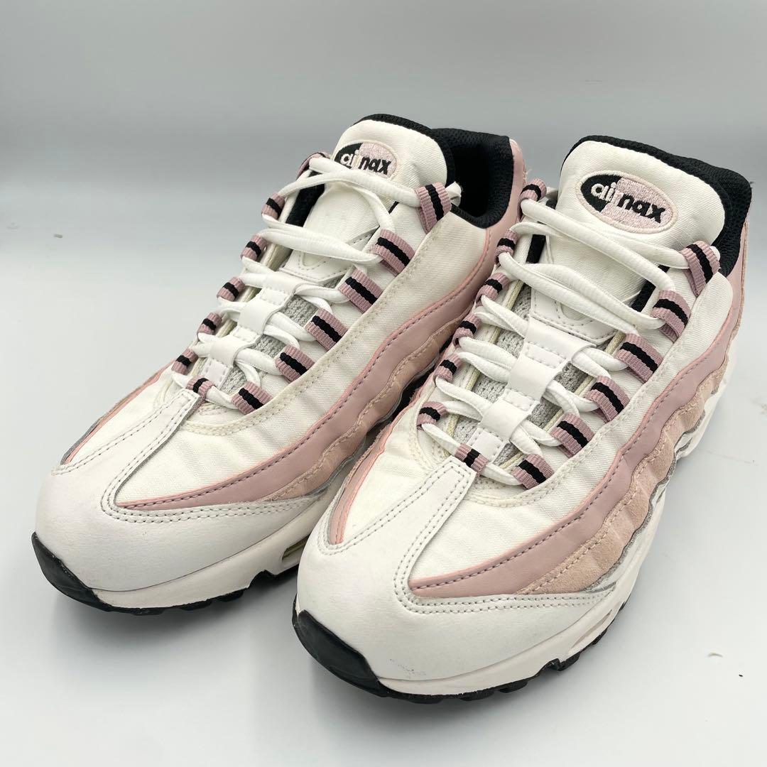美品★NIKE エアーマックス95 シャンパンピンク　レディース　24.5cm