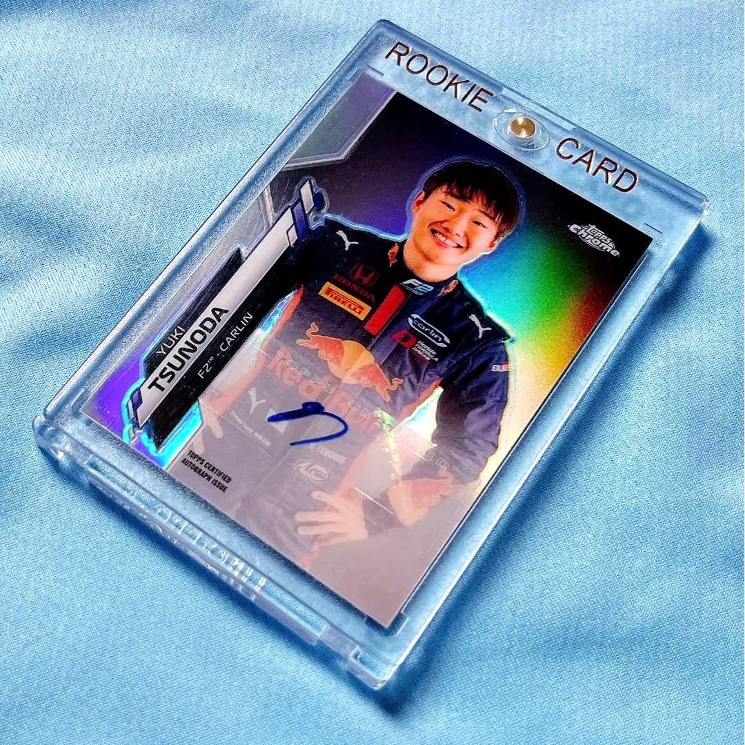 2020 Topps Chrome F1 角田裕毅 直筆サインカード - メルカリ