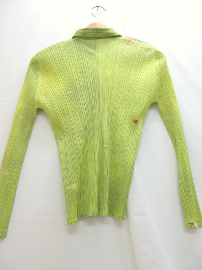 プリーツプリーズ プリーツ水彩プリントシャツ 3 PP51-JJ782 三宅一生