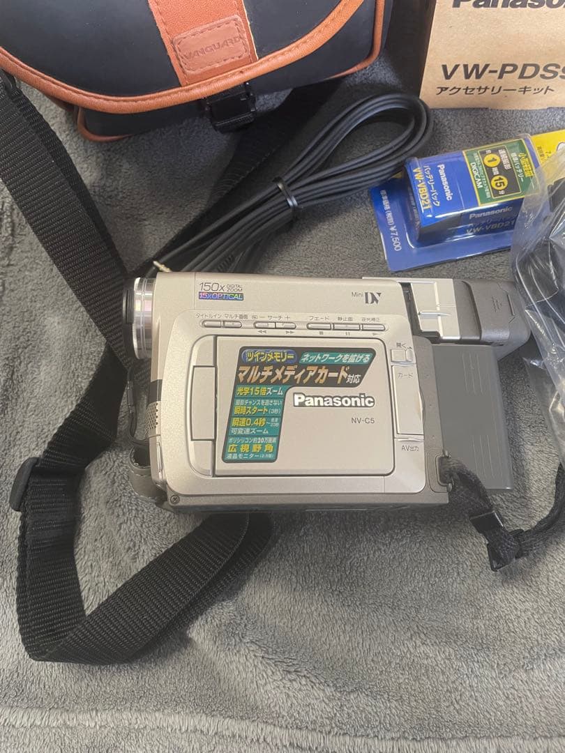 通電確認済】Panasonic NV-C5 ビデオカメラ miniDV - メルカリ