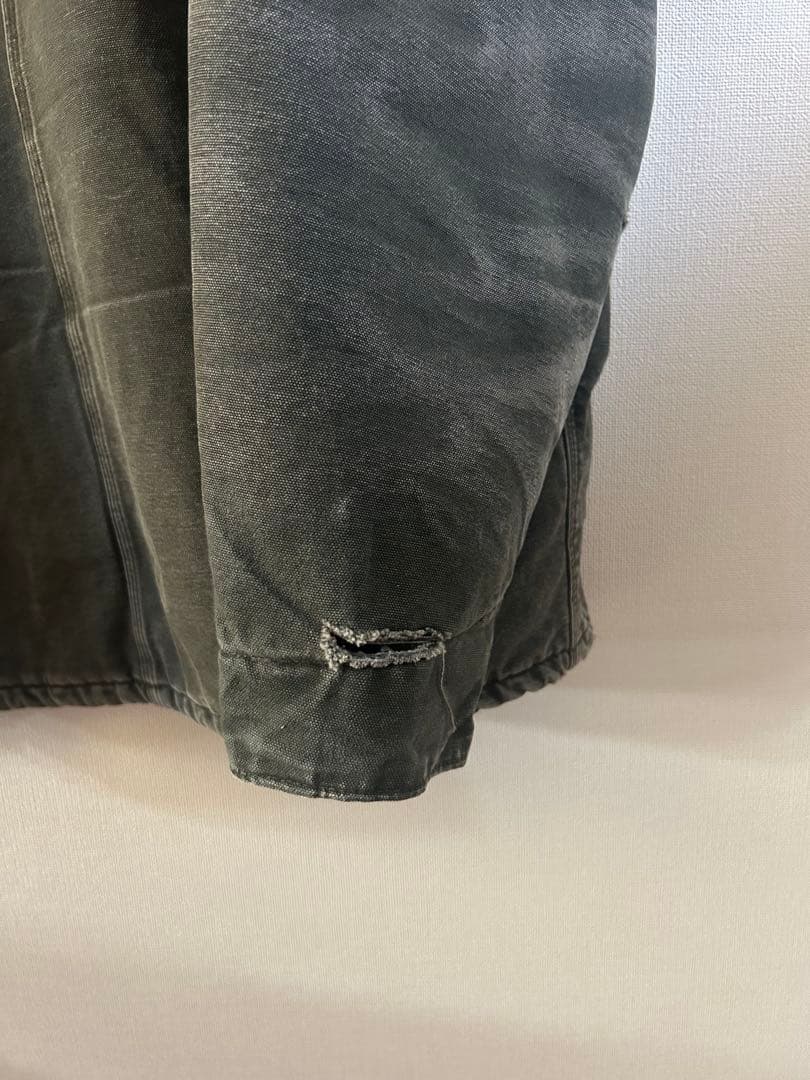 00s USA製 Carhartt ミシガンチョアコート モスグリーン ボロ - メルカリ