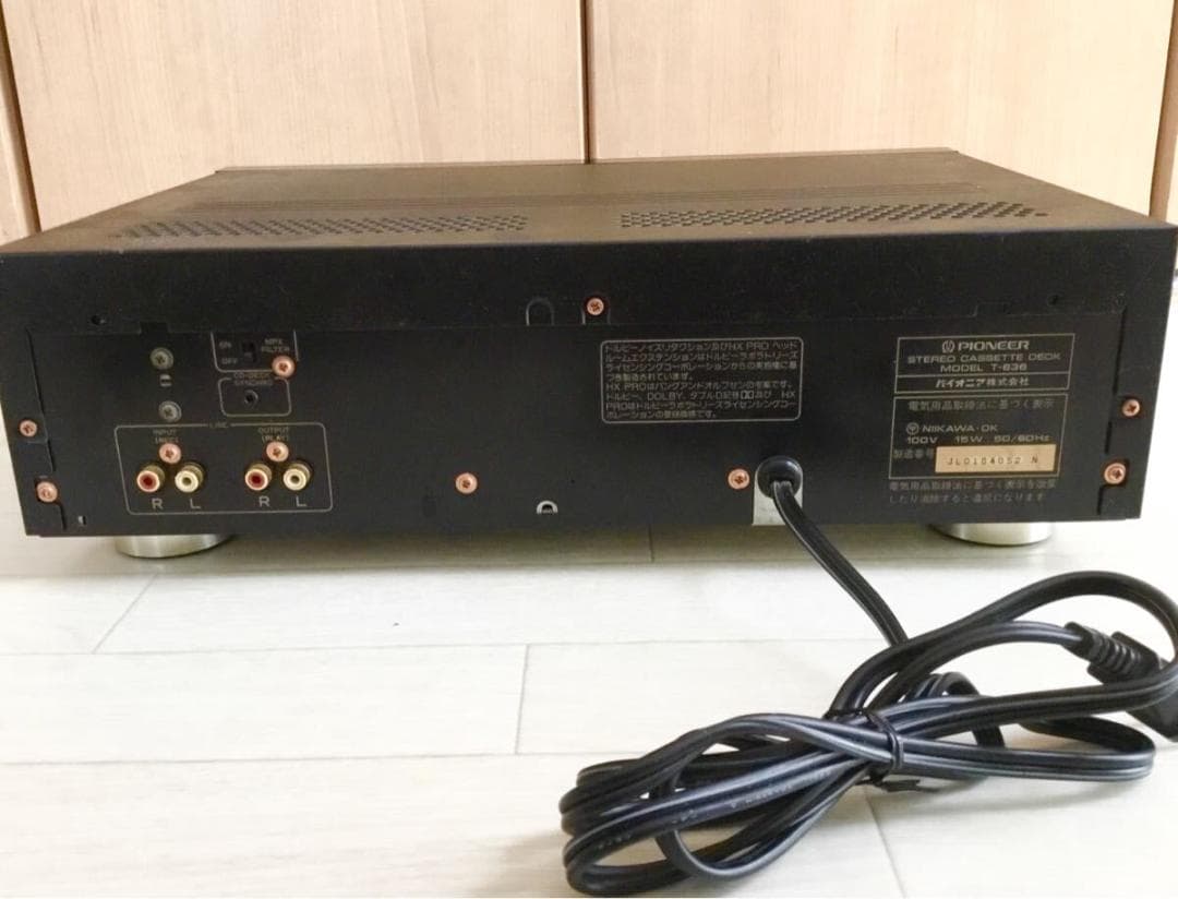 Pioneer パイオニア カセットデッキ T-636 録音 再生 ジャンク - メルカリ