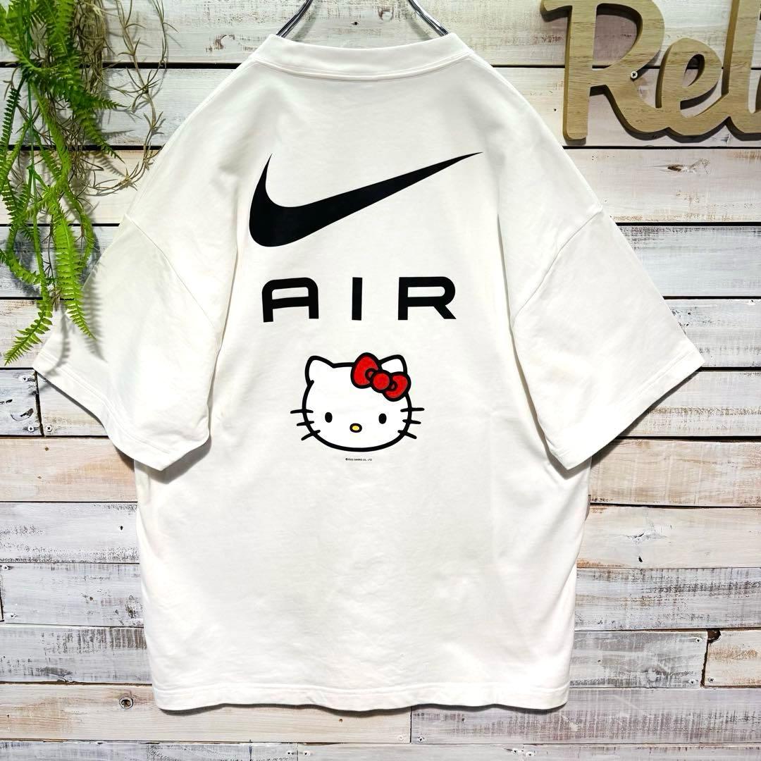 希少✨NIKE × ハローキティ Tシャツ コラボ 白 Lサイズ - メルカリ