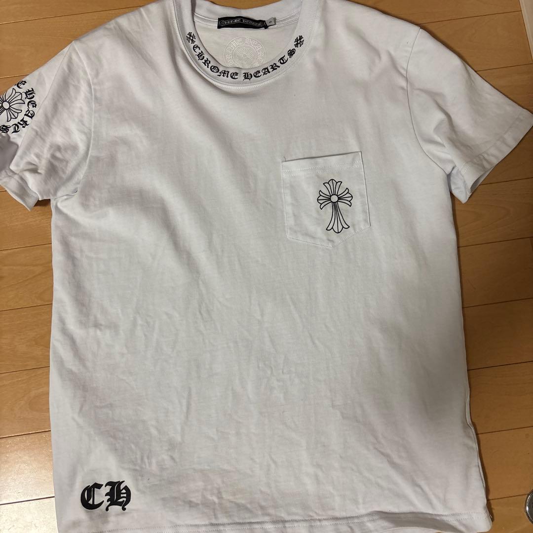 クロムハーツ 半袖Tシャツ 白 - メルカリ
