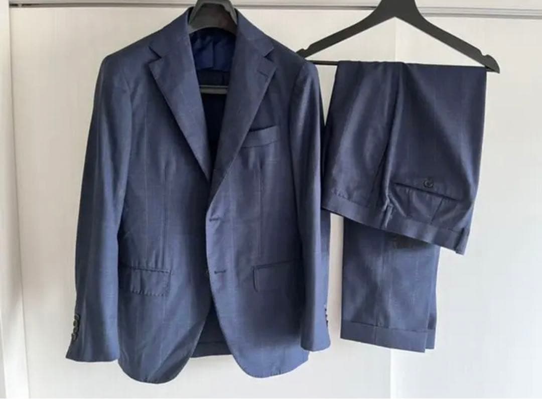 ほぼ未使用】ブリッラペルイルグストビジネススーツ46 ビームスbeams f