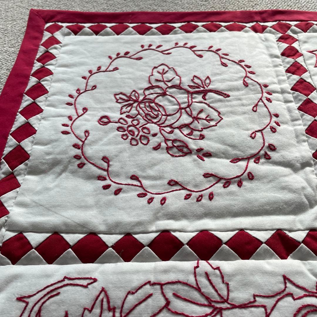 マミーのキルト］刺繍入りキルティング ハンドメイド #51 - メルカリ