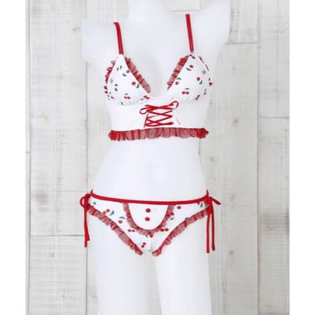 明日花キララ♡水着❤︎Whip bunny corset cherry 水着