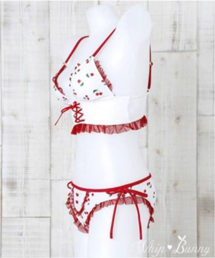 明日花キララ♡水着❤︎Whip bunny corset cherry 水着