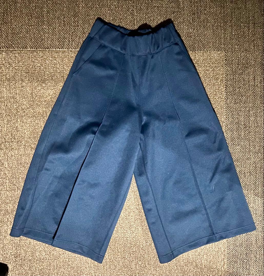 HYKE adidas ハイク ネイビー ワイドパンツ ガウチョパンツ 楽天市場】hyke ワイドパンツの通販